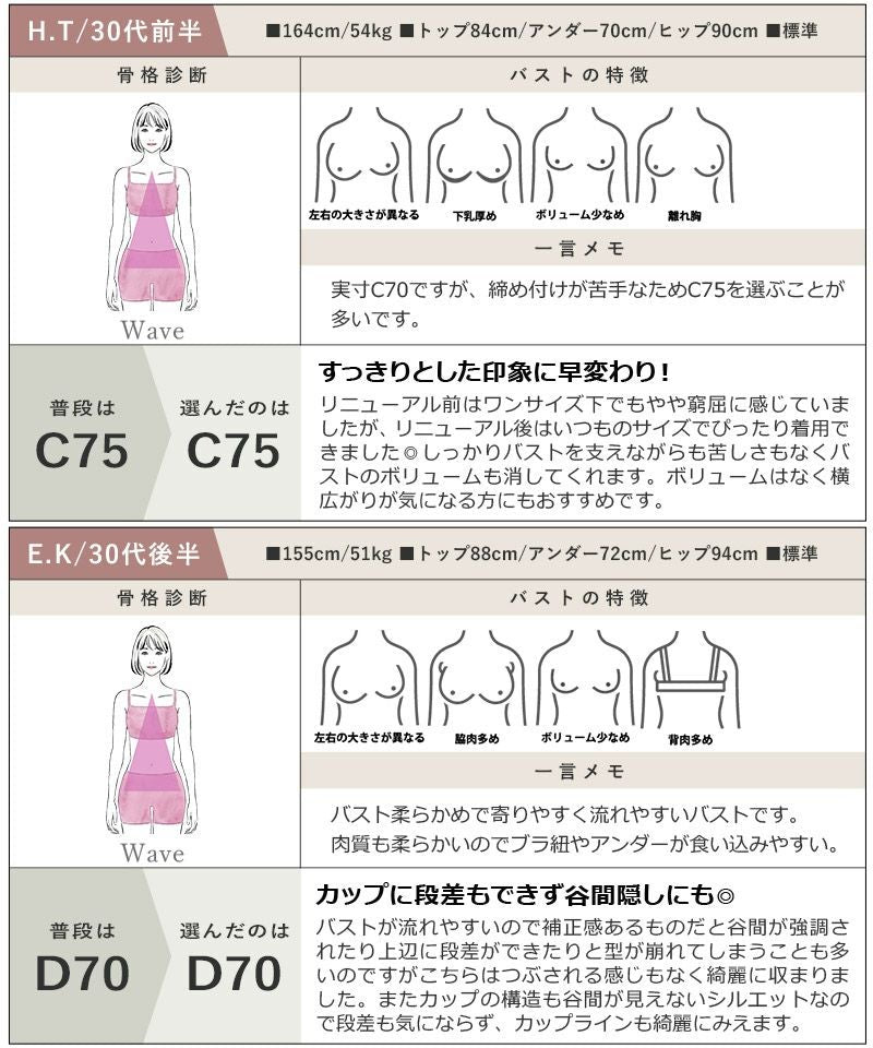 大きな胸を小さく見せるスリムシルエットブラジャー【ブラ単品】