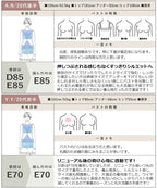 大きな胸を小さく見せるスリムシルエットブラジャー【ブラ単品】