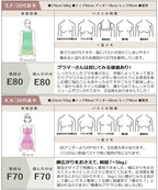 大きな胸を小さく見せるスリムシルエットブラジャー【ブラ単品】