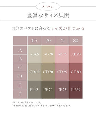 プレーンブラトップ 深V型/U型《BRAmone Basic Volume+》