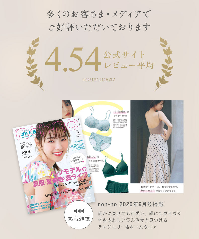 カップ付きバックオープンブラトップ《BRAmone Fashion Easy》