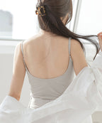 カップ付きバックオープンブラトップ《BRAmone Fashion Easy》