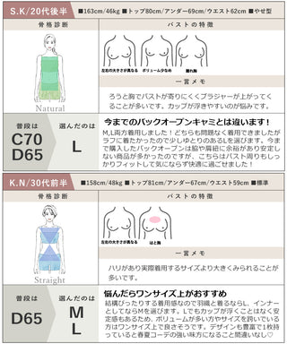 カップ付きバックオープンブラトップ《BRAmone Fashion Easy》