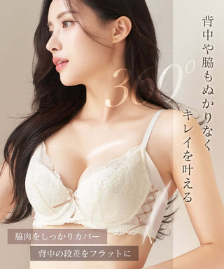 【SALE限定20％OFF】《BraJelly》ピオニーレースアップブラ＆ショーツ
