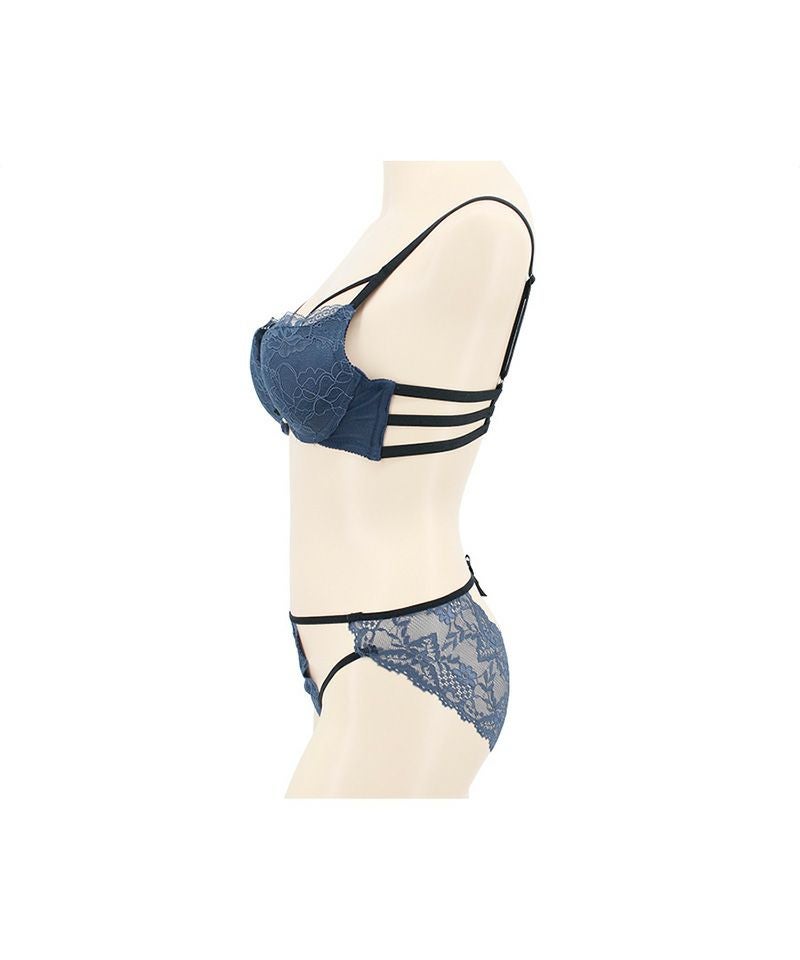 バックストリング魅せる谷間Wワイヤーブラ＆ショーツ