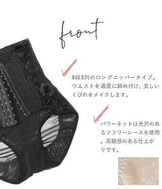 ウエストニッパー付きガードルショーツ