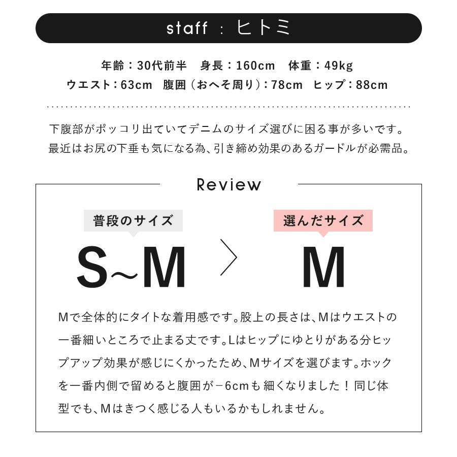ウエストニッパー付きガードルショーツ