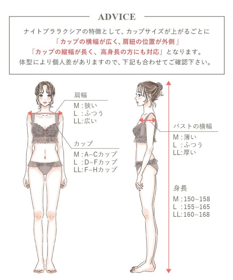 まるごと包むプレミアムナイトブラ「ラクシア」ホックあり ショーツセット