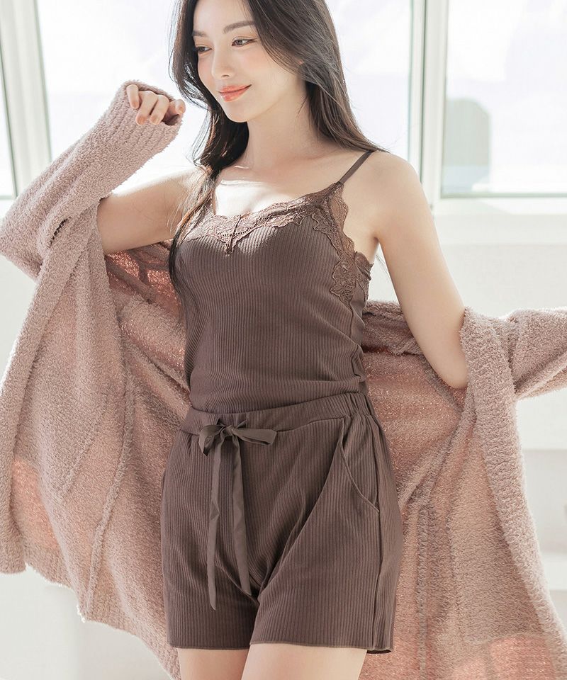 リブレースブラトップ《BRAmone Basic Natural》お揃いショートパンツ