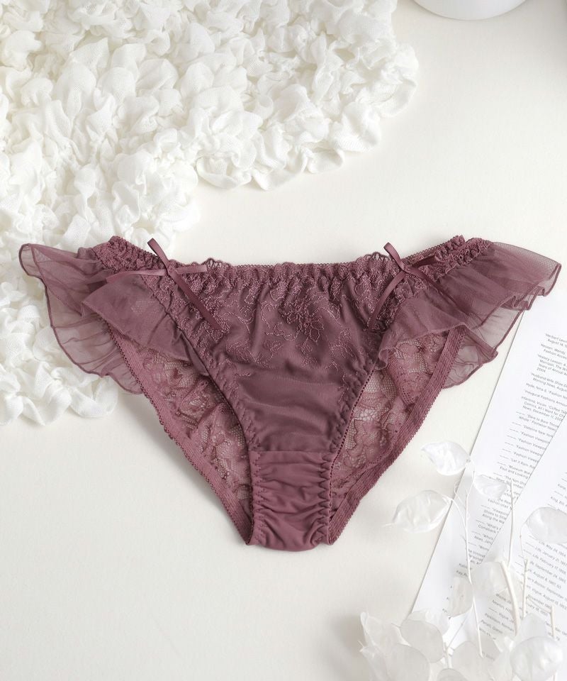 フルールシャワーサイドフリルショーツ【ショーツ単品】