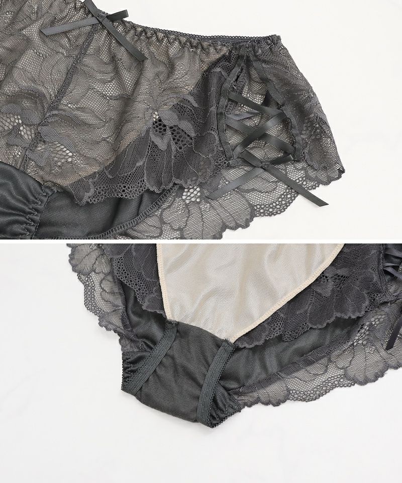 ピオニーレースフルバックショーツ 【ショーツ単品】