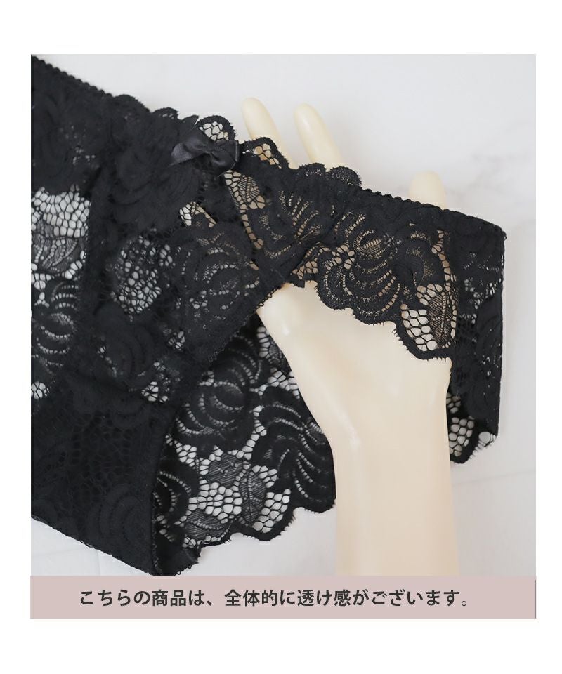 ガルデニアレースブラ＆ショーツ