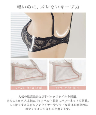 モーニングルーティンブラ ダスティフルール【ブラ単品】