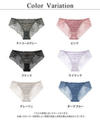 ピオニーレースサイドリボンショーツ 【ショーツ単品】