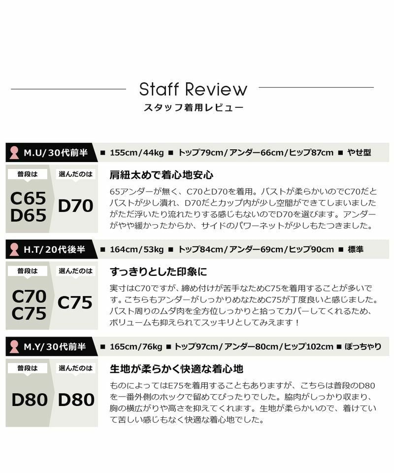 胸を小さく見せる着痩せブラ～スリムシルエットブラ～ピオニーレースブラ&ショーツセット