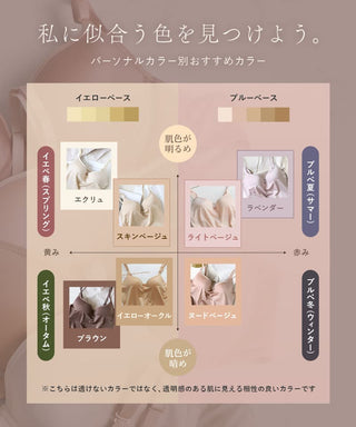 血色カラー ペチコート《BRAmone Basic Volume+》
