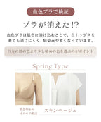 血色カラー ペチコート《BRAmone Basic Volume+》