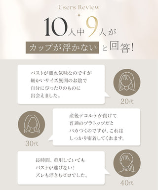 血色カラー ブラトップ《BRAmone Basic Volume+》