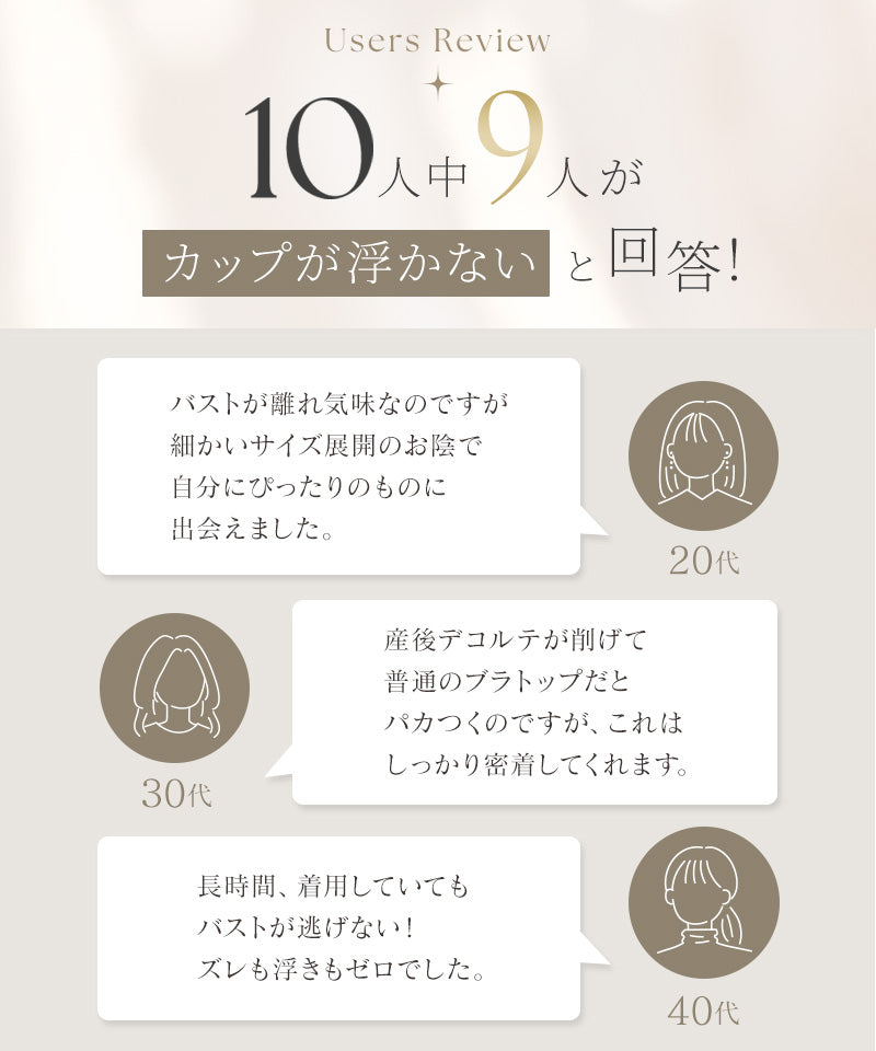 血色カラー ブラトップ《BRAmone Basic Volume+》
