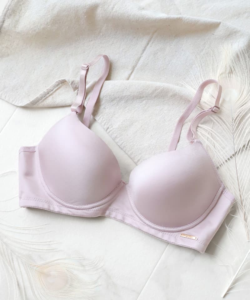 肌に馴染む美肌カラー ～血色シリーズ～ プッシュアップモールドブラ【ブラ単品】
