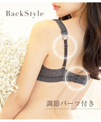 フルールシャワーカシュクールノンワイヤーブラレット【ブラ単品】