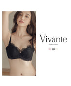 vivante ブロッサムレースブラ【ブラ単品】 / 補正ブラに見えない脇肉撃退ブラ