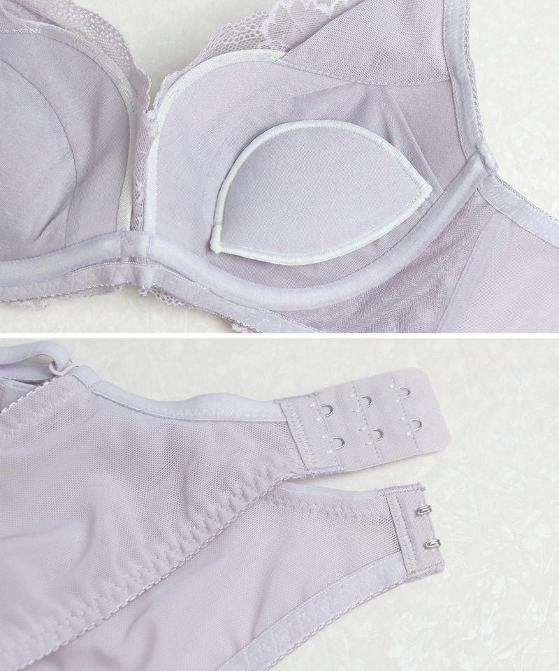 Leene ピオニーレースカシュクールブラ【ブラ単品】