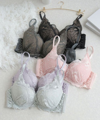 Leene ピオニーレースカシュクールブラ【ブラ単品】
