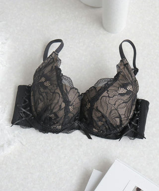 Leene ピオニーレースカシュクールブラ【ブラ単品】