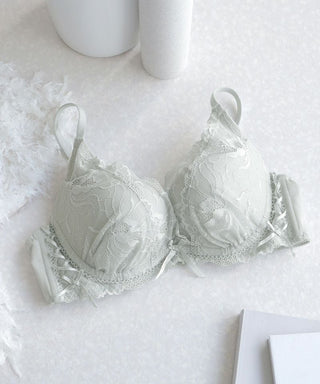 Leene ピオニーレースカシュクールブラ【ブラ単品】