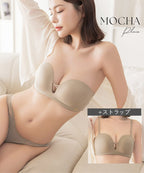 【一部再入荷】2wayストラップレスブラ&ショーツ
