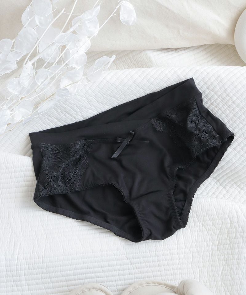 《ラクシアお揃いショーツ》サイドレースボックスショーツ【ショーツ単品】