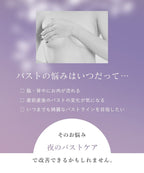 まるごと包むプレミアムナイトブラ「ラクシア」ホックなし ショーツセット