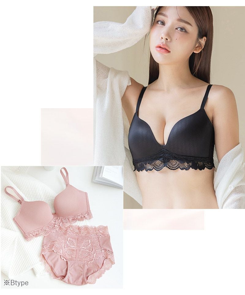 クラッシーレースブラ&ショーツ
