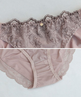 Leene セレニティレースバックショーツ【ショーツ単品】