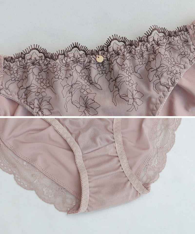 Leene セレニティレースバックショーツ【ショーツ単品】