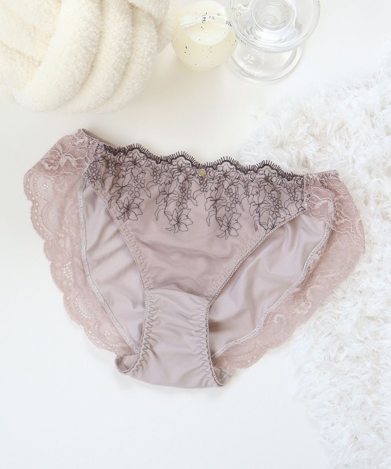 Leene セレニティレースバックショーツ【ショーツ単品】