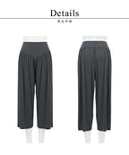 《ラクシアスリープ》ナイトブラキャミお揃いクロップドパンツ