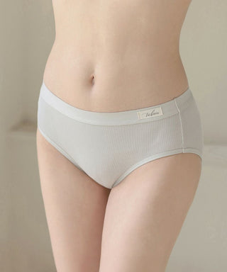 《2wayリブストラップレスブラお揃いショーツ》コンフォートリブショーツ 【ショーツ単品】