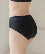 《2wayリブストラップレスブラお揃いショーツ》コンフォートリブショーツ 【ショーツ単品】