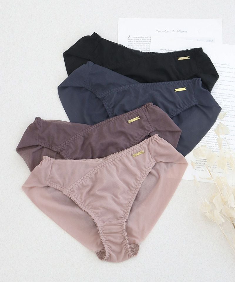 《スリムシルエットシリーズ》シンプルコンフォートショーツ 【ショーツ単品】