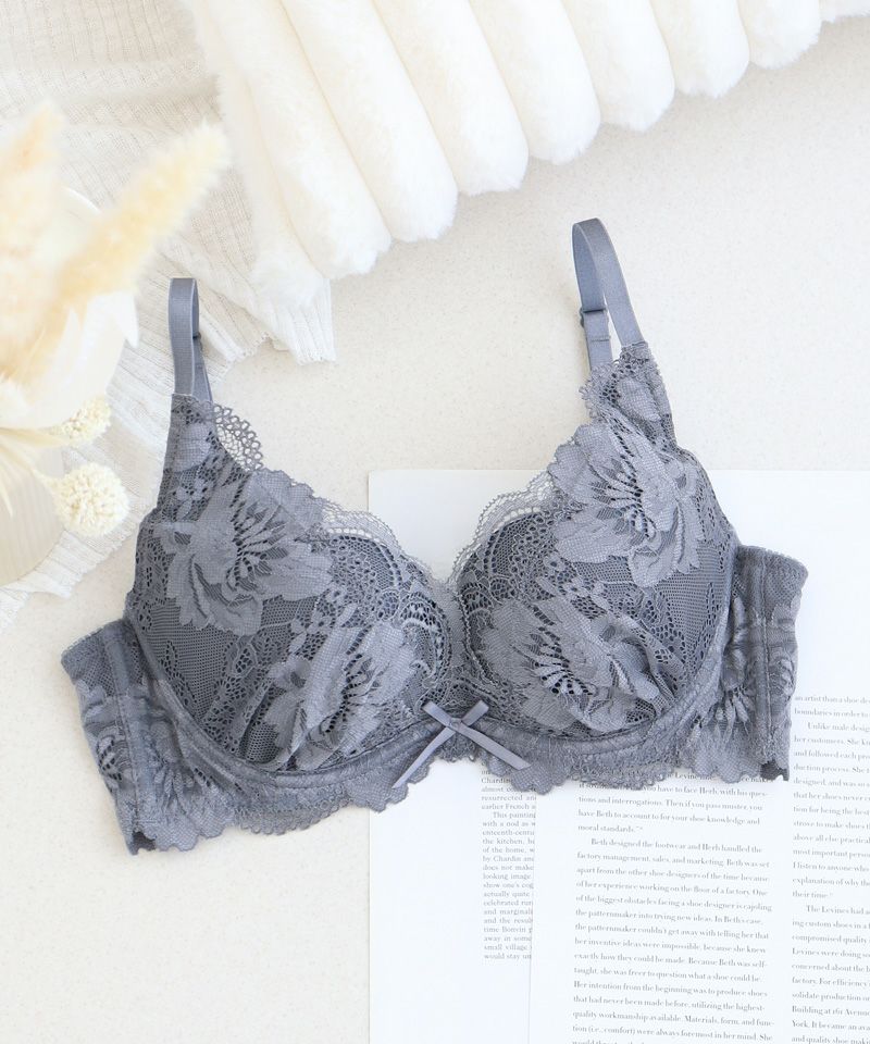 Leene フローリレースカシュクールブラ【ブラ単品】