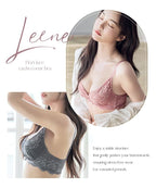 Leene フローリレースカシュクールブラ&ショーツ