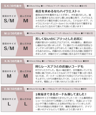 【新色追加】ピオニーレース骨盤ガードルショーツ【ミドル丈/ハイウエスト丈】