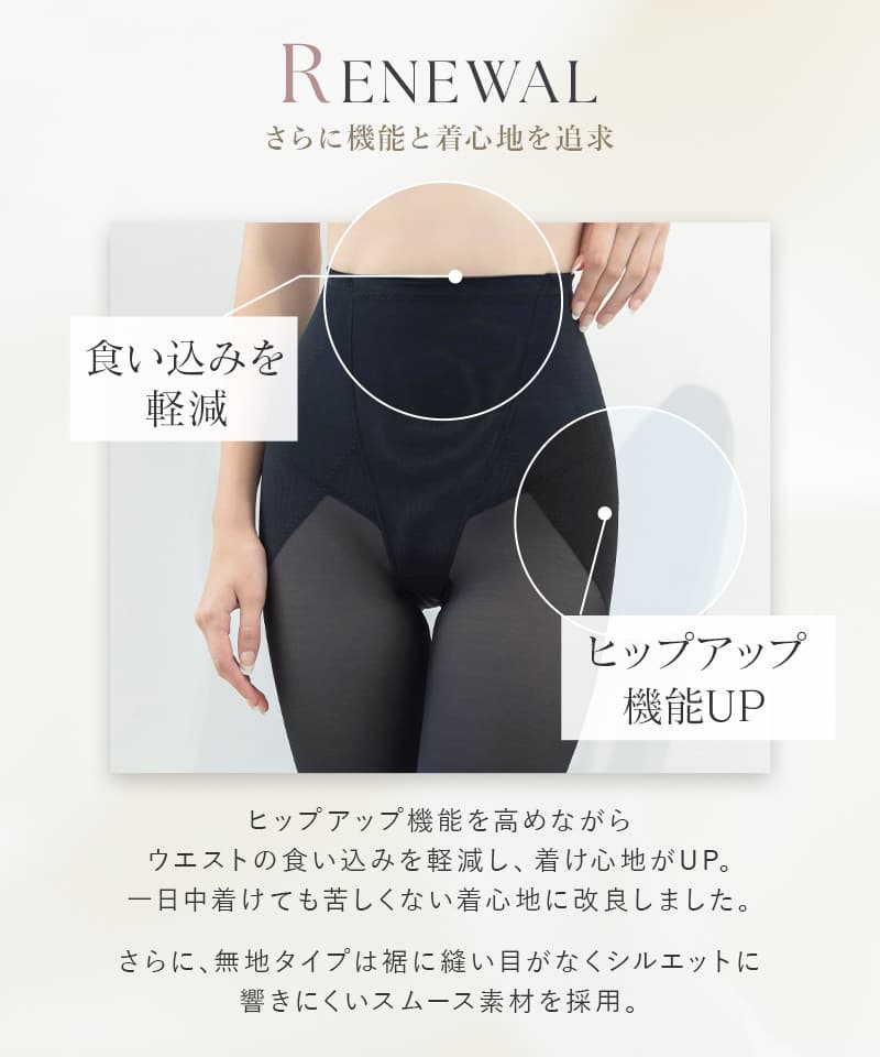 【リニューアル】骨盤ガードル【ミドル丈/ロング丈】