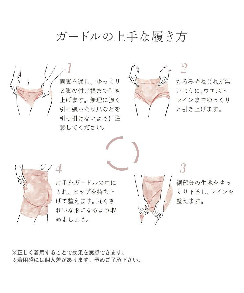 【リニューアル】骨盤ガードル スムースタイプ【スーパーロング丈】