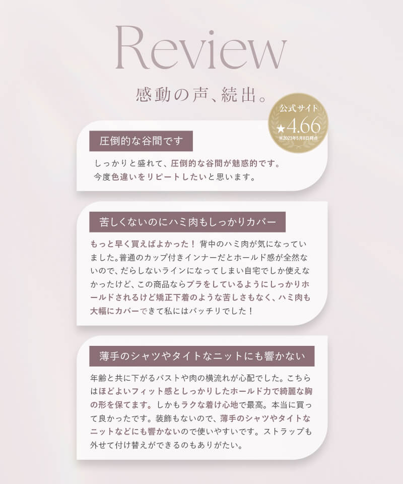 総レースブラトップ《BRAmone Basic Volume+》
