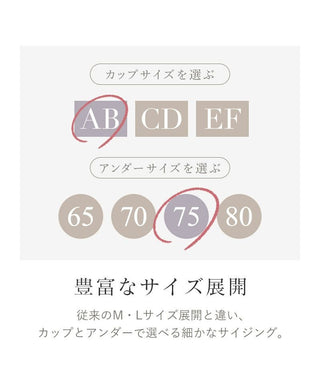 総レースブラトップ《BRAmone Basic Volume+》