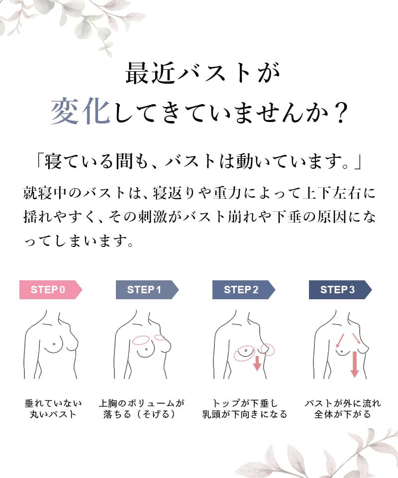 「24H使えるナイトブラ」チュールノンワイヤーブラ【ブラ単品】