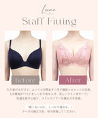 Leene  サクラレース ノンワイヤーブラ＆ショーツ
